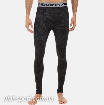 Компресійна штани Under Armour printed black-steel